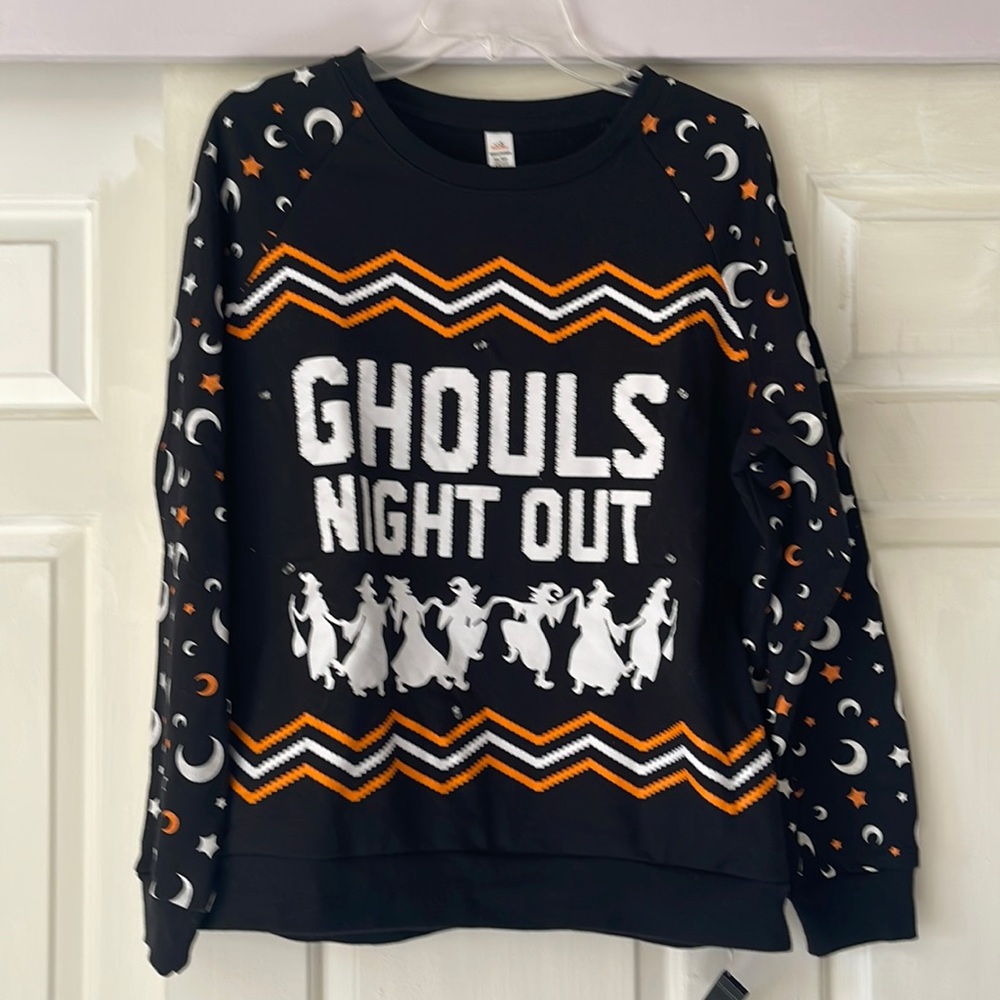 Ghouls Night Out Sweatshirt Size Jr 15/17